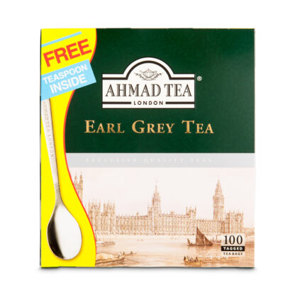 3046 - Thé Earl Grey (sachet), Sri Lanka, 100x2g , (Ahmad)