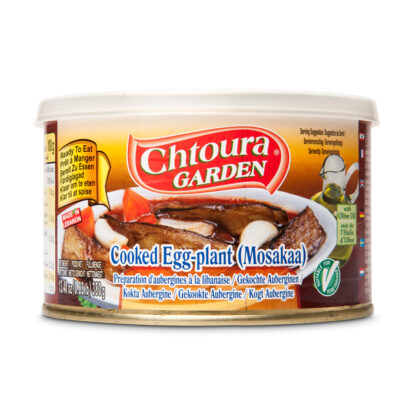 4351 - Aubergine cuisinée (Mousakaa), 380g , (Chtoura Garden)