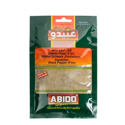 4528 - Poivre Noir (Fin), 50g  , (Abido)