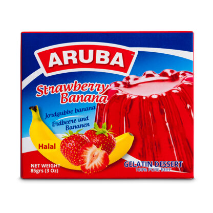 4958 - Gelée Fraise-Banane, 85g , (Aruba)