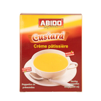 5194 - boîtes de crème anglaise, 500g  , (Abido)