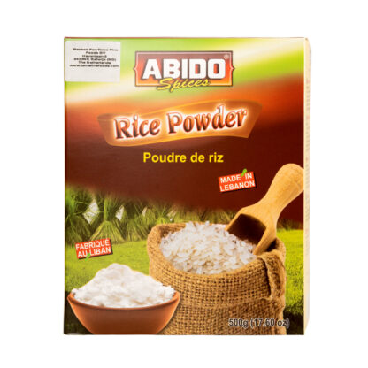 5198 - sachets de poudre de riz, 500g  , (Abido)
