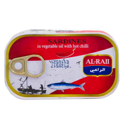 5723 - Sardines piquantes, 125g , (Al Raii)