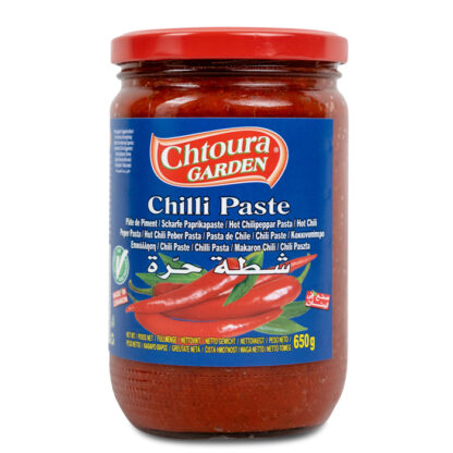 6339 - Pâte de Piment, Verre, Liban,  650g, (Chtoura Garden)