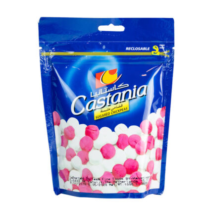 6714 - Castania, Sachet de Pois Chiches Sucrés, 100g, (Castania)