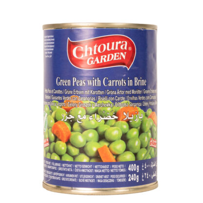 6981 - Petit Pois aux carottes, 400g , (Chtoura Garden)